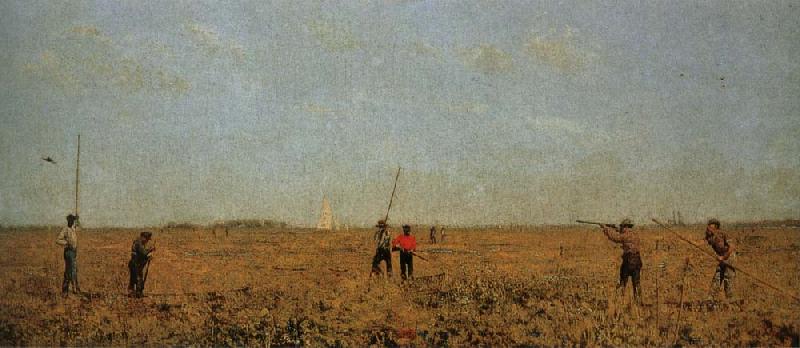 Thomas Eakins Landscape oil painting image